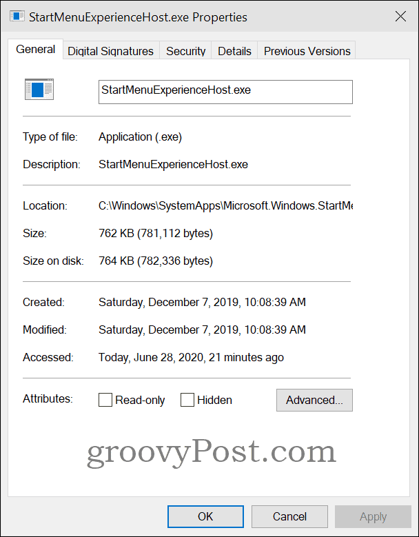 StartMenuExperienceHost.exe là gì và tại sao nó lại chạy?