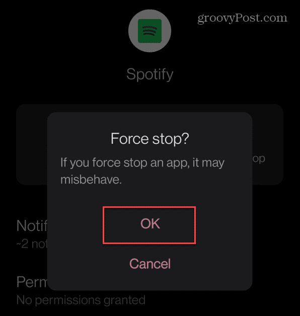 So erhalten Sie Spotify auf einem Android-Sperrbildschirm