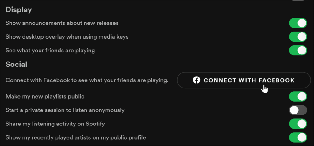 Как добавить друзей в Spotify