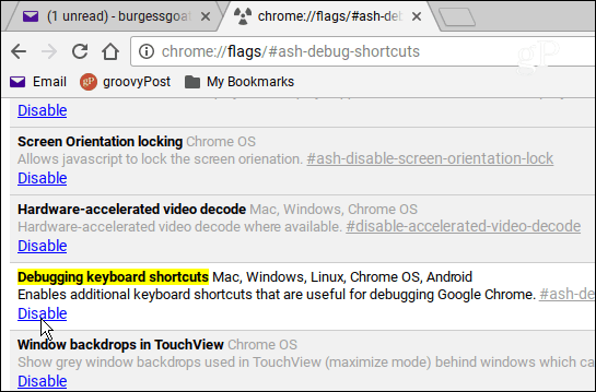 Hoe het touchpad en het touchscreen op een Google Chromebook uit te schakelen
