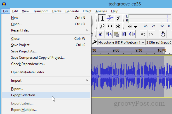 Cum să tăiați segmente de podcasturi audio sau alte fișiere MP3