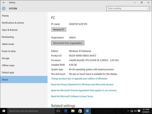 Cum să conectați un computer cu Windows 10 la un domeniu