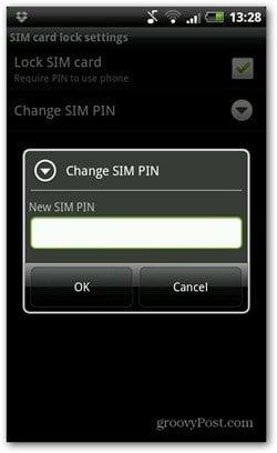 Android: วิธีปิดการใช้งานหรือเปลี่ยนรหัส PIN ของซิม