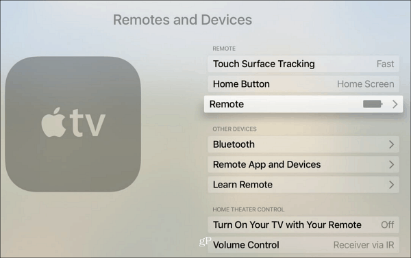 Apple TV Siri Remote のバッテリー残量を確認して充電する方法