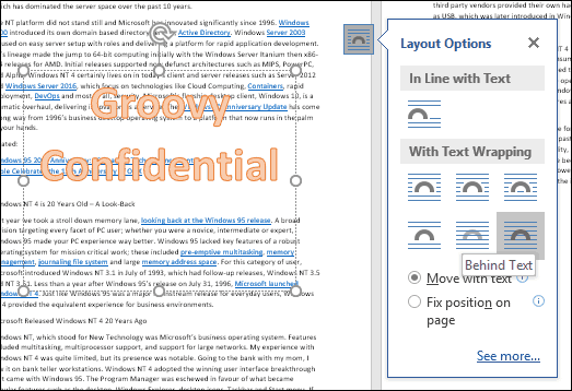 Microsoft Word에서 문서에 워터마크를 추가하는 방법