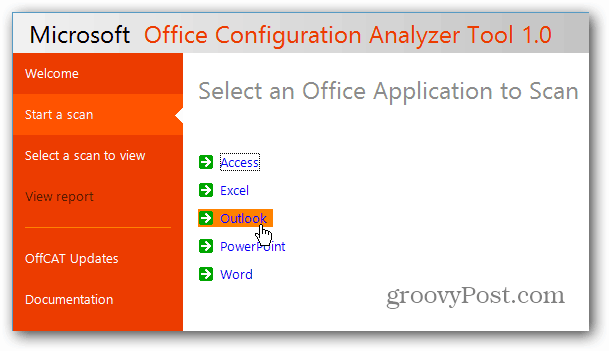 Office 구성 분석기 도구를 사용하여 Microsoft Office 문제 해결