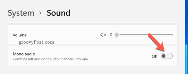 Jak włączyć lub wyłączyć dźwięk mono w systemie Windows 11?