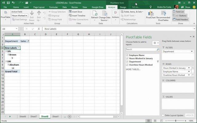 So erstellen Sie eine Pivot-Tabelle in Microsoft Excel