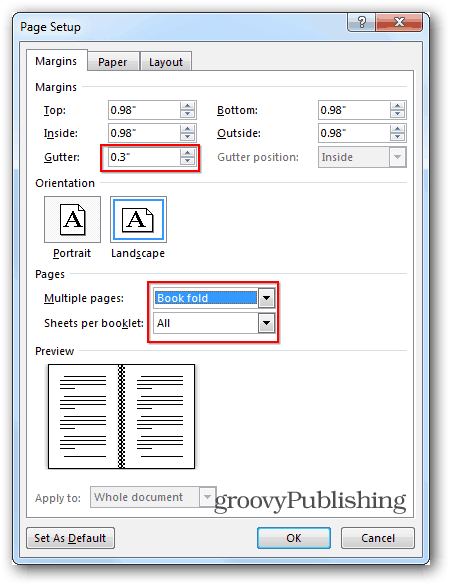 Cara Membuat Buku Kecil Menggunakan Microsoft Word 2013