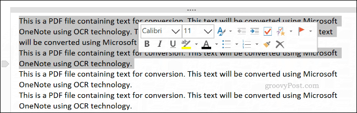 วิธีคัดลอกข้อความจากรูปภาพใน Microsoft OneNote