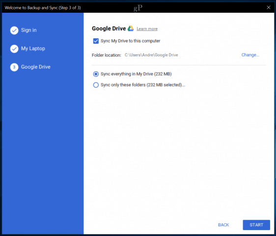 L'application Google Backup and Sync remplace Photos et Drive