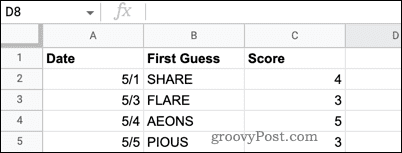 Comment supprimer des lignes vides dans Google Sheets