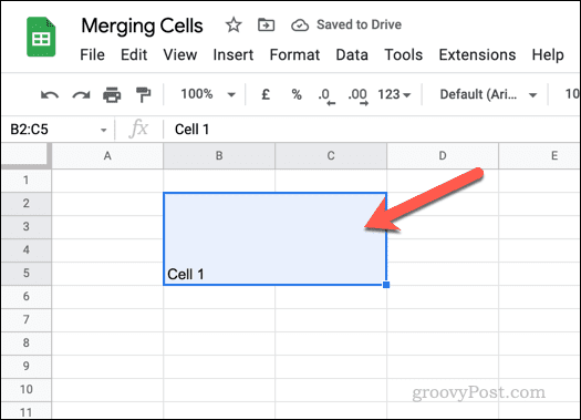 Cum să îmbinați și să dezbinați celulele în Foi de calcul Google