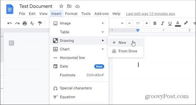 Come aggiungere e formattare una casella di testo in Google Docs