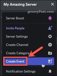 Come creare un evento su Discord