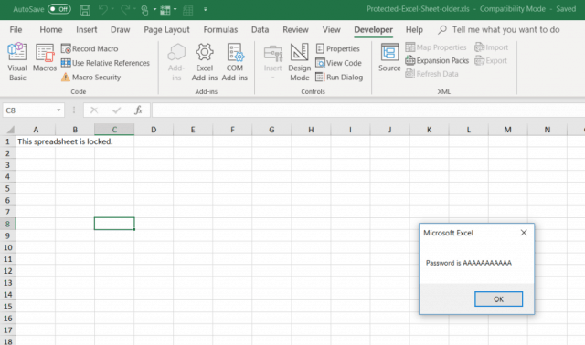 Hoe de beveiliging van een Microsoft Excel-blad opheffen?