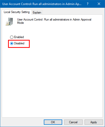 تم الإصلاح: تم حظر هذا التطبيق لحمايتك على نظام التشغيل Windows 10