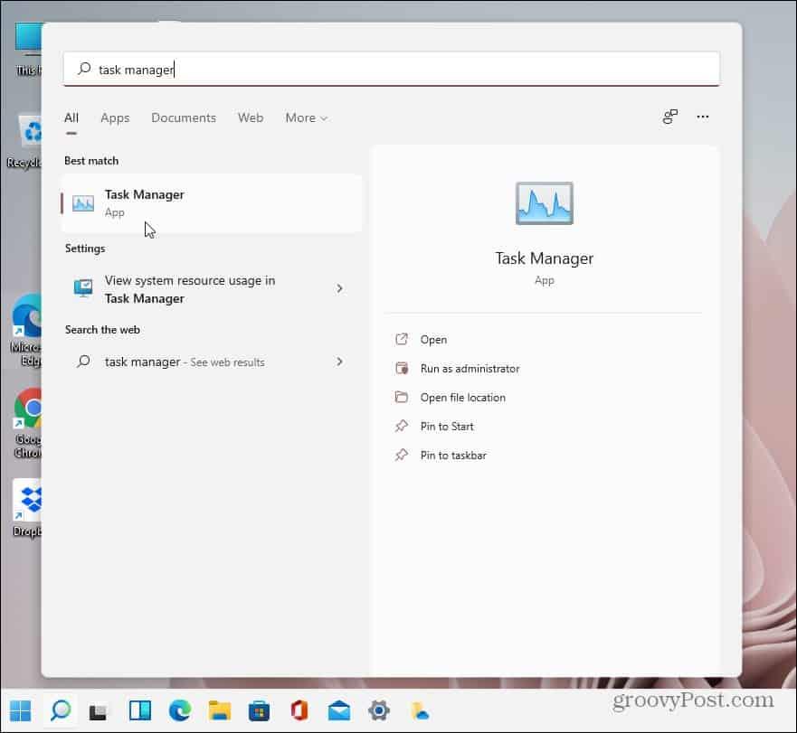 Cara Membuka Task Manager di Windows 11