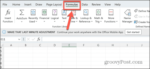 Excelのメモリ不足エラーを修正する方法