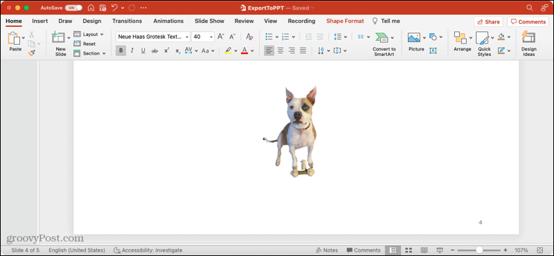 Microsoft PowerPoint'te Görüntü Arka Planı Nasıl Kaldırılır