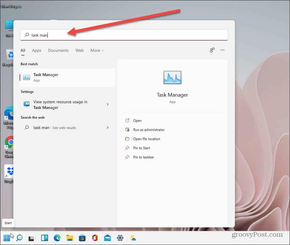 Cara Membuka Task Manager di Windows 11