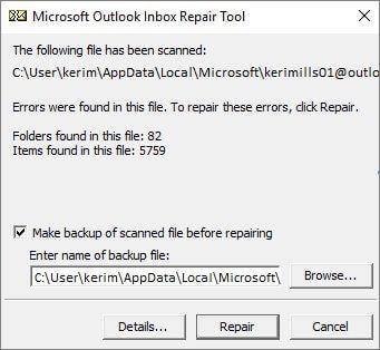 Erreur Outlook 0x800CCC13 Impossible de se connecter au réseau [RESOLU]