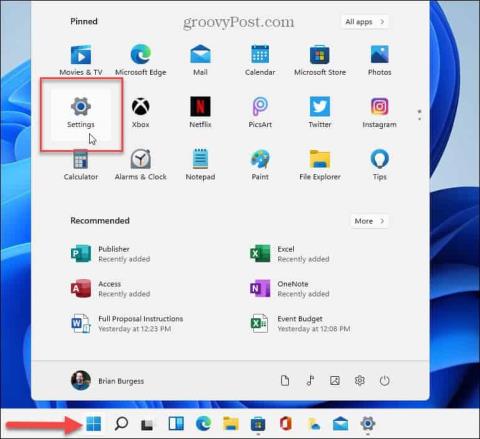 Cara Menonaktifkan Aplikasi Latar Belakang di Windows 11