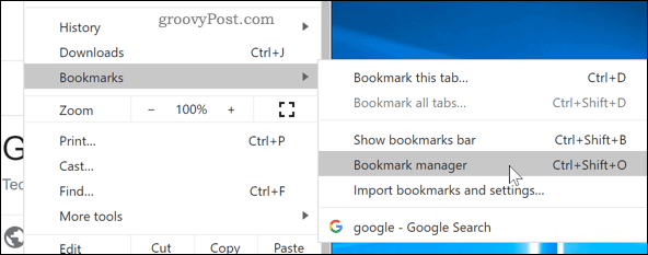 Cara Mengekspor Bookmark Chrome