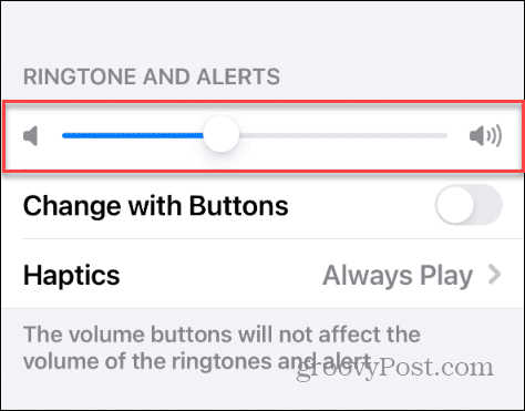 Cara Mengubah Volume Alarm di iPhone
