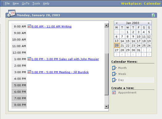 Gestire il Calendario in Microsoft CRM