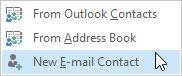 Come creare un gruppo di contatti in Outlook 2013