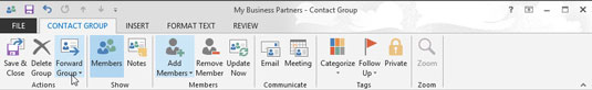 Come creare un gruppo di contatti in Outlook 2013