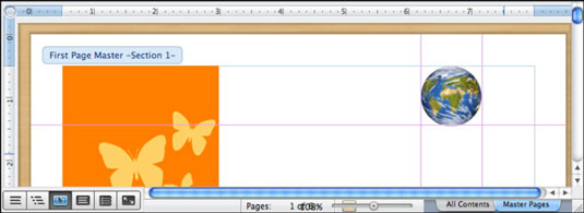 Word 2011 para Mac: crie páginas-mestre na exibição de layout de publicação