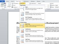 Come centrare una pagina in un documento di Word 2010