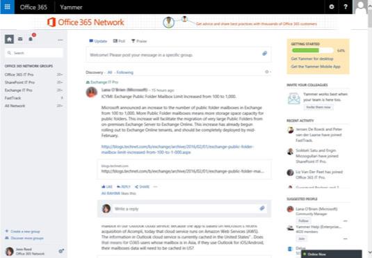 Diventa social con Yammer