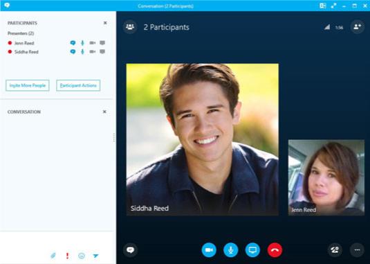 Foto del profilo in Skype for Business