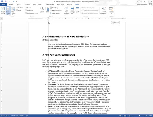 Come regolare i margini del paragrafo sinistro e destro in Word