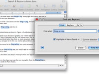 Come utilizzare Trova e sostituisci in Word 2008 per Mac