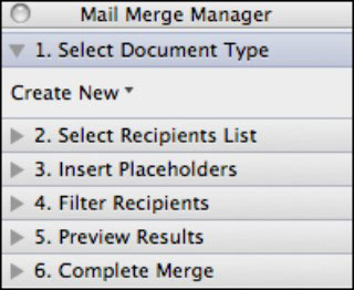 Comment créer un publipostage dans Word 2011 pour Mac