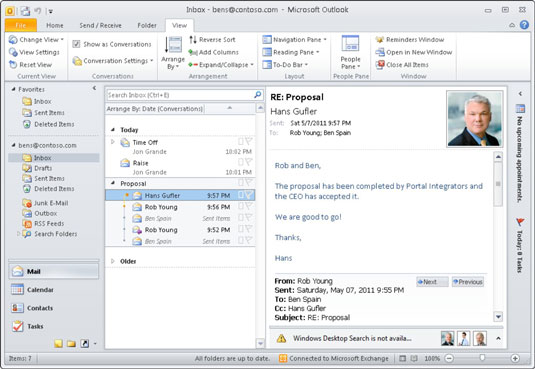 Come raggruppare le conversazioni nella posta in arrivo di Microsoft Outlook