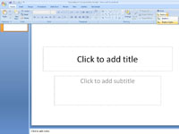 PowerPoint 2007 프레젠테이션 전체에서 글꼴을 찾고 바꾸는 방법