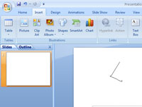 PowerPoint 2007 슬라이드에 다각형 또는 자유형 모양을 그리는 방법