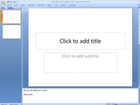 PowerPoint2007スライドにメモを追加する方法