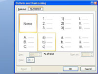 PowerPoint 2007 슬라이드에 중첩 목록을 만드는 방법