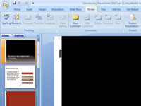 Come tradurre il testo in PowerPoint 2007