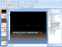 PowerPoint2007でテキストを翻訳する方法