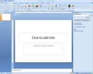 別のPowerPoint2007プレゼンテーションのスライドを使用する方法