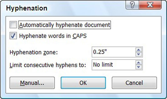 Como usar a hifenização automática no Word 2007