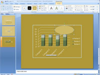 Faça anotações em um gráfico do PowerPoint 2007