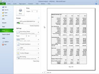 Excel 2010에서 프린터를 선택하는 방법